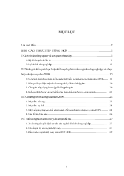 Đề tài Đánh giá kết quả thực hiện kế hoạch phát triển ngành công nghiệp và thực hiện nhiệm vụ năm 2008