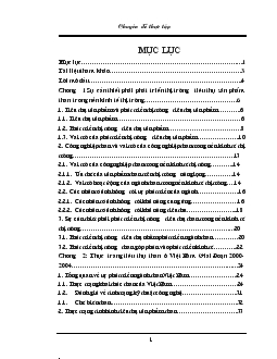 Đề tài Giải pháp phát triển thị trường tiêu thụ than ở Việt Nam trong nền kinh tế thị trường giai đoạn 2005 - 2010