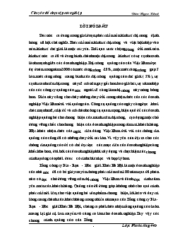 Đề tài Hoàn thiện chiến lược quảng cáo của Tổng công ty Bia - Rượu - Nước giải Khát Hà Nội