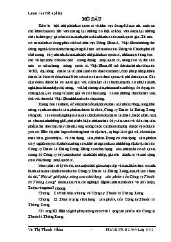 Đề tài Một số giải pháp nâng cao chất lượng sản phẩm của Công ty Thuốc lá Thăng Long