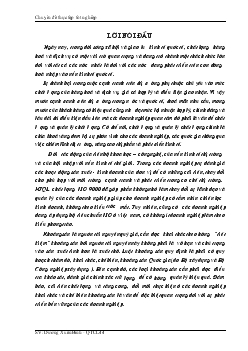 Đề tài Nâng cao hiệu lực và hiệu quả hệ thông quản lý chất lượng theo tiêu chuẩn ISO9001: 2000 tại Tổng công ty khoáng sản và Thương mại Hà Tĩnh