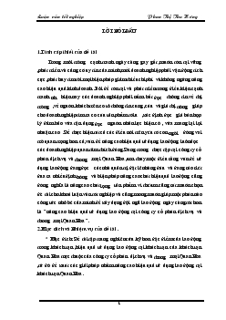 Đề tài Nâng cao hiệu quả sử dụng lao động tại công ty cổ phần dịch vụ và thương mại Quan Hoa