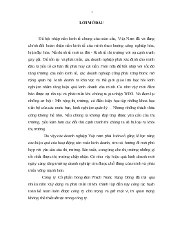 Đề tài Phương pháp nghiên cứu và thực trạng kế toán kết quả kinh doanh tại công ty cổ phần Bóng Đèn - Phích Nước Rạng Đông
