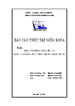 Đề tài Quản trị nguồn nhân lực tại công ty cổ phần phát triển truyền thông Việt Ba