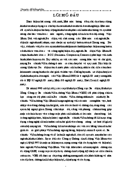 Đề tài Thị trường dịch vụ điện thoại - Thực trạng và giải pháp hoạt động Marketing tại Công ty VMS - Mobi Fone
