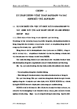 Đề tài Thực trạng kế toán bán hàng và xác định kết quả bán hàng tại công ty vật tư kỹ thuật xi măng