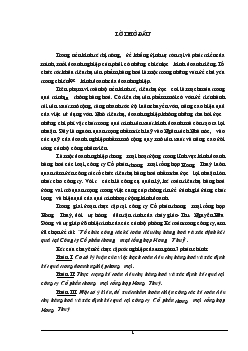 Đề tài Tổ chức công tác kế toán tiêu thụ hàng hoá và xác định kết quả tại Công ty Cổ phần thương mại tổng hợp Hương Thuỷ