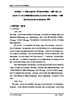 Khóa luận Giải pháp nhằm xây dựng cơ chế điều hành lãi suất thị trường tiền tệ của ngân hàng nhà nước Việt Nam