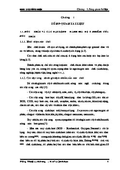 Khóa luận Thăm dò các biện pháp xử lý một số loại nước thải