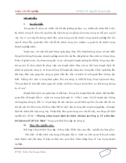 Luận văn Phương pháp hoạch định tài chính dài hạn tại Công ty Cổ phần Kim khí thành phố Hồ Chí Minh