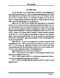 Đề tài Một số ý kiến nhằm hoàn thiện kế toán NVL trong các DNSX
