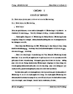 Đồ án Phân tích hoạt động Marketing và một số biện pháp hoàn thiện hoạt động Marketing tại công ty TNHH nhà nước một thành viên kim khí Thăng Long