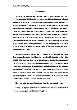 Luận văn Vận dụng một số phương pháp thống kê phân tích tình hình sử dụng vốn sản xuất, kinh doanh và kết quả hoạt động tài chính của công ty Lắp máy và Xây dựng Hà Nội thuộc Tổng công ty Lắp máy Việt Nam thời kỳ 2000-2004