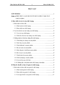 Chuyên đề Quản lý chất lượng theo bộ tiêu chuẩn ISO 9001-2000 tại công ty Cổ phần duoc Quang Binh