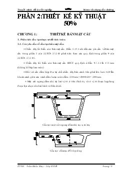 Đồ án Thiết kế cầu qua sông B4 - Trần Khắc Huy