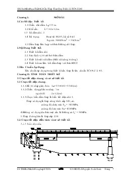 Đồ án Thiết kế cầu thép theo quy trình 22TCN272-05