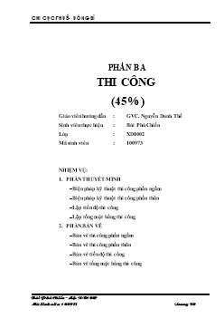 Đề tài Thiết kế trụ sở làm việc chi cục thuế Uông Bí