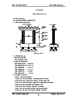 Đồ án Thiết kế cầu La Thành