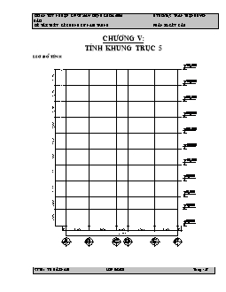 Đồ án Thiết kế chung cư Nam Trung