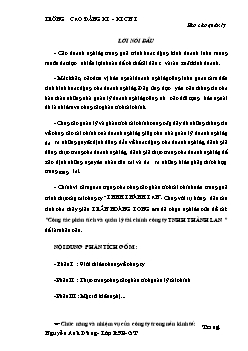 Công tác phân tích và quản lý tài chính công ty TNHH Thành Lan