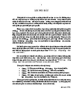 Đề tài Chiến lược tăng trưởng dựa vào xuất khẩu của Việt nam từ nay đến năm 2000