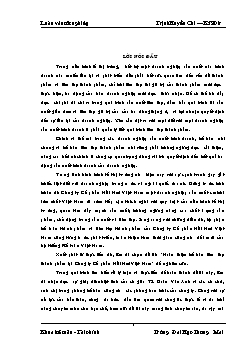 Đề tài Hoàn thiện kế toán tiêu thụ thành phầm của Công ty Cổ phần Nồi Hơi Việt Nam