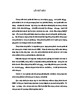 Đề tài Một số biện pháp nhằm hoàn thiện quy trình tổ chức thực hiện hợp đồng nhập khẩu ở công ty Centrimex chi nhánh Hà Nội