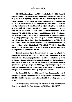 Đề tài Một số giải pháp nhằm nâng cao hiệu quả sử dụng vốn cố định ở Công ty vận tải số 2 - Cục Vận tải đường bộ Việt Nam – Bộ giao thông vận tải