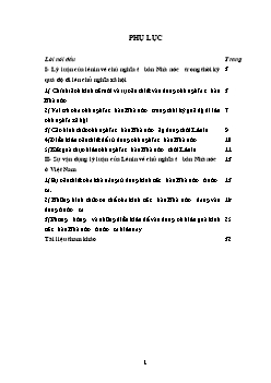 Đề tài Sự vận dụng lý luận của Lênin về chủ nghĩa tư bản Nhà nước ở Việt Nam