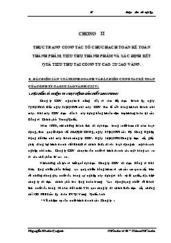 Đề tài Thực trạng công tác tổ chức hạch toán kế toán thành phẩm, tiêu thụ thành phẩm và xác định kết quả tiêu thụ tại công ty cao su Sao Vàng
