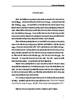 Đề tài Xuất khẩu hàng dệt may của Việt nam sang thị trường Hoa Kỳ - Thực trạng và giải pháp phát triển