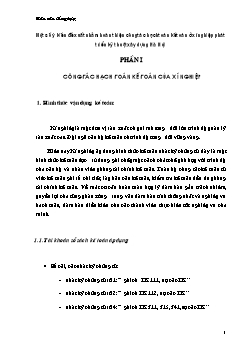 Một số ý kiến đề xuất nhằm hoàn thiện công tác hạch toán kế toán ở xí nghiệp phát triển kỹ thuật xây dựng Hà Nội