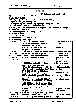 Giáo án môn Địa lý lớp 4, học kì II - Năm 2010 - 2011 - Trường Tiểu học số 1 Kiến Giang