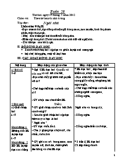 Giáo án tổng hợp lớp 1 - Trường tiểu học Hoa Thuỷ - Năm 2015 - 2016 - Tuần 28