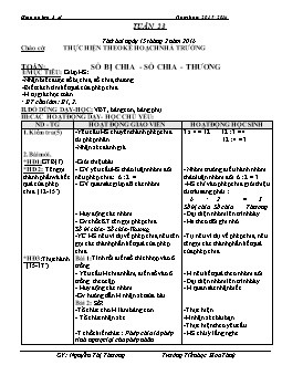 Giáo án tổng hợp lớp 2, học kì II - Năm 2015 - 2016 - Tuần 23