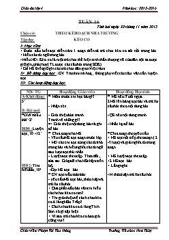 Giáo án tổng hợp lớp 4, học kì II - Trường tiểu học Hoa Thuỷ - Năm 2015 - 2016 - Tuần 16