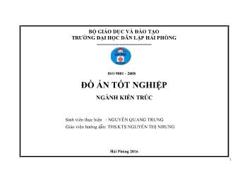 Đồ án Bảo tồn và tôn tạo di tích chùa Phúc Linh