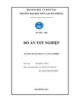 Đồ án Công trình Nhà làm việc truờng đại học công nghiệp Hà Nội