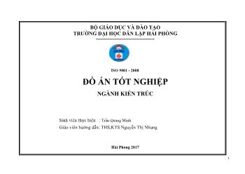 Đồ án kiến trúc Thư viện tổng hợp Hải Phòng