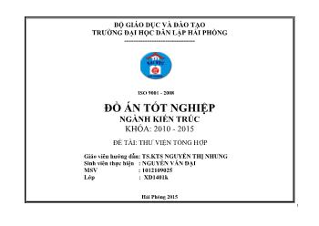 Đồ án Thư viện tổng hợp