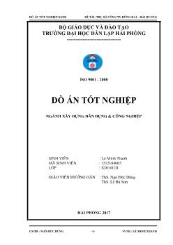 Đồ án Trụ sở công ty Đông Hải – Hải Dương