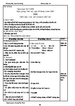 Giáo án các môn khối lớp 1 - Tuần 26