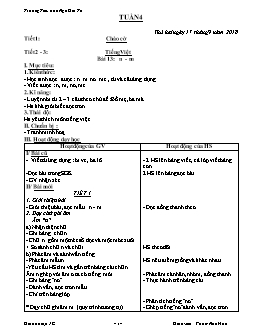 Giáo án các môn khối lớp 1 - Tuần 4 - Trường Tiểu học Ngô Gia Tự