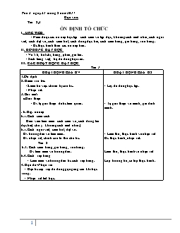 Giáo án lớp 1 - Tuần 1 môn Toán + Học vần