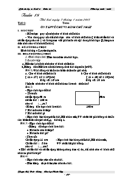 Giáo án các môn học lớp 3 - Năm 2012 - 2013 - Tuần 18