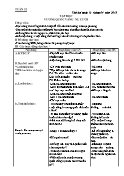 Giáo án các môn khối 4 - Tuần 32