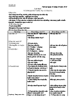 Giáo án các môn khối 4 - Tuần 33