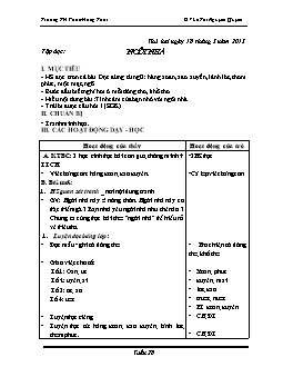 Giáo án các môn lớp 1 - Tuần 28 (buổi sáng) - Trường TH Phạm Hồng Thái