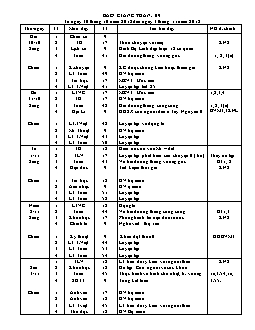 Giáo án các môn lớp 4 - Tuần 9