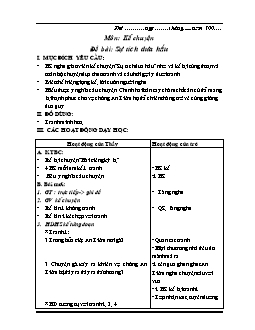 Giáo án lớp 1, tuần 34 - Môn Kể chuyện - Đề bài: Sự tích dưa hấu